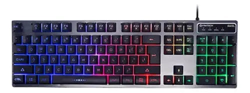 Teclado Gaming Fantech Fighter Ii K613l Led 104 Teclas