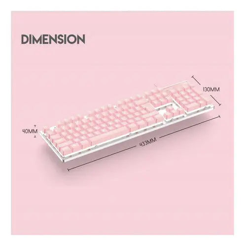 Teclado Gaming Fantech Fighter Ii K613l Led 104 Teclas FANTECH