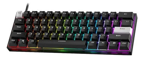Teclado Mecanico Fantech Inalámbrico Frost Mk857 61 Teclas