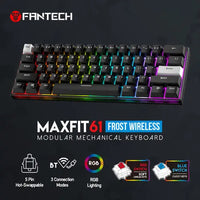 Teclado Mecanico Fantech Inalámbrico Frost Mk857 61 Teclas ROSH