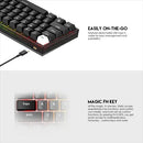 Teclado Mecanico Fantech Inalámbrico Frost Mk857 61 Teclas ROSH