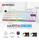 Teclado Mecanico Fantech Inalámbrico Frost Mk857 61 Teclas ROSH