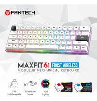 Teclado Mecanico Fantech Inalámbrico Frost Mk857 61 Teclas ROSH