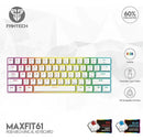 Teclado Mecanico Fantech Inalámbrico Frost Mk857 61 Teclas ROSH