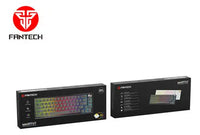 Teclado Mecánico Fantech Inalámbrico Mk858 White Switch ROSH