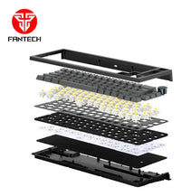Teclado Mecánico Fantech Inalámbrico Mk858 White Switch ROSH