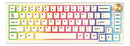 Teclado Mecánico Fantech Inalámbrico Mk858 White Switch ROSH