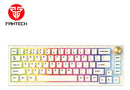 Teclado Mecánico Fantech Inalámbrico Mk858 White Switch ROSH
