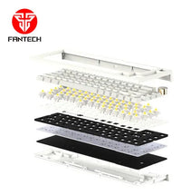 Teclado Mecánico Fantech Inalámbrico Mk858 White Switch ROSH