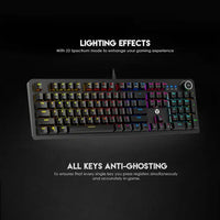 Teclado Mecánico Fantech Mk853 V2 Blue Switch 104 Teclas ROSH