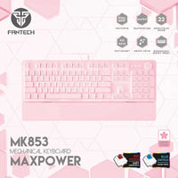 Teclado Mecánico Fantech Mk853 V2 Blue Switch 104 Teclas ROSH