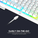 Teclado Mecánico Fantech Mk855 Blue Switch 108 Teclas ROSH