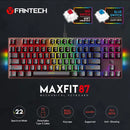 Teclado Mecánico Fantech Mk856 Blue Switch 87 Teclas ROSH