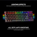 Teclado Mecánico Fantech Mk856 Blue Switch 87 Teclas ROSH