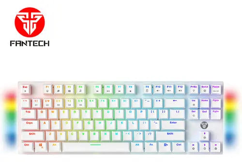Teclado Mecánico Fantech Mk856 Blue Switch 87 Teclas ROSH