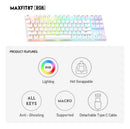 Teclado Mecánico Fantech Mk856 Blue Switch 87 Teclas ROSH