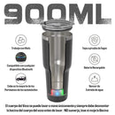 Vaso Térmico 900 Ml Con Bocina Bluetooth Kbod Rad-20431 KBOD